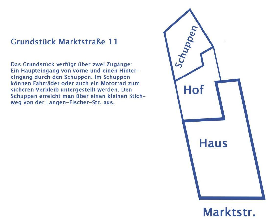 Tangermünde Ferienhaus Marktstrasse מראה חיצוני תמונה
